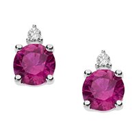 Orecchini Comete Donna Storia Di Luce in Oro Rubino 0.64 Ct ORB882 - ORB882